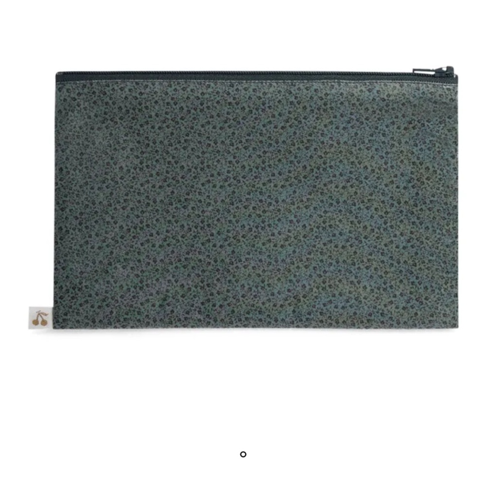 Bonpoint NWT Liberty Print Coated Pouch | Verdigris